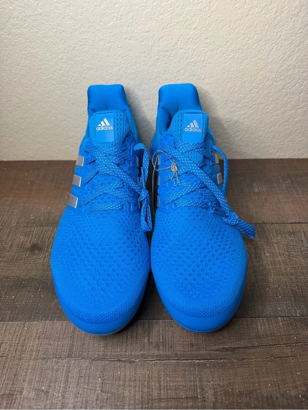 Adidas UltraBoost Cleats “Solar Blue” - Size 10.5 Men.